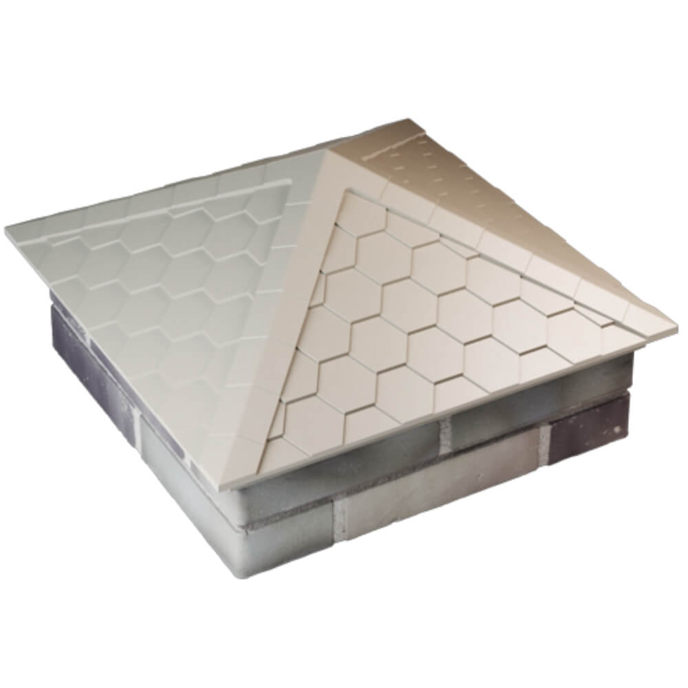 Колпак Zking Эверест Бежевый на столб 2х2 кирпича (535х535мм) Павловский Посад фото