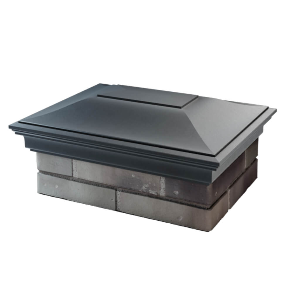 Колпак Zking Монблан Серый на столб 2х1.5 кирпича (515х385мм) в Павловском Посаде фото