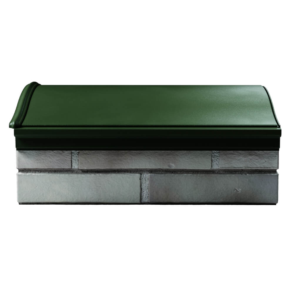 Парапет Zking Монблан Зеленый посадка на 1.5 кирпича (355/385мм) в Павловском Посаде фото