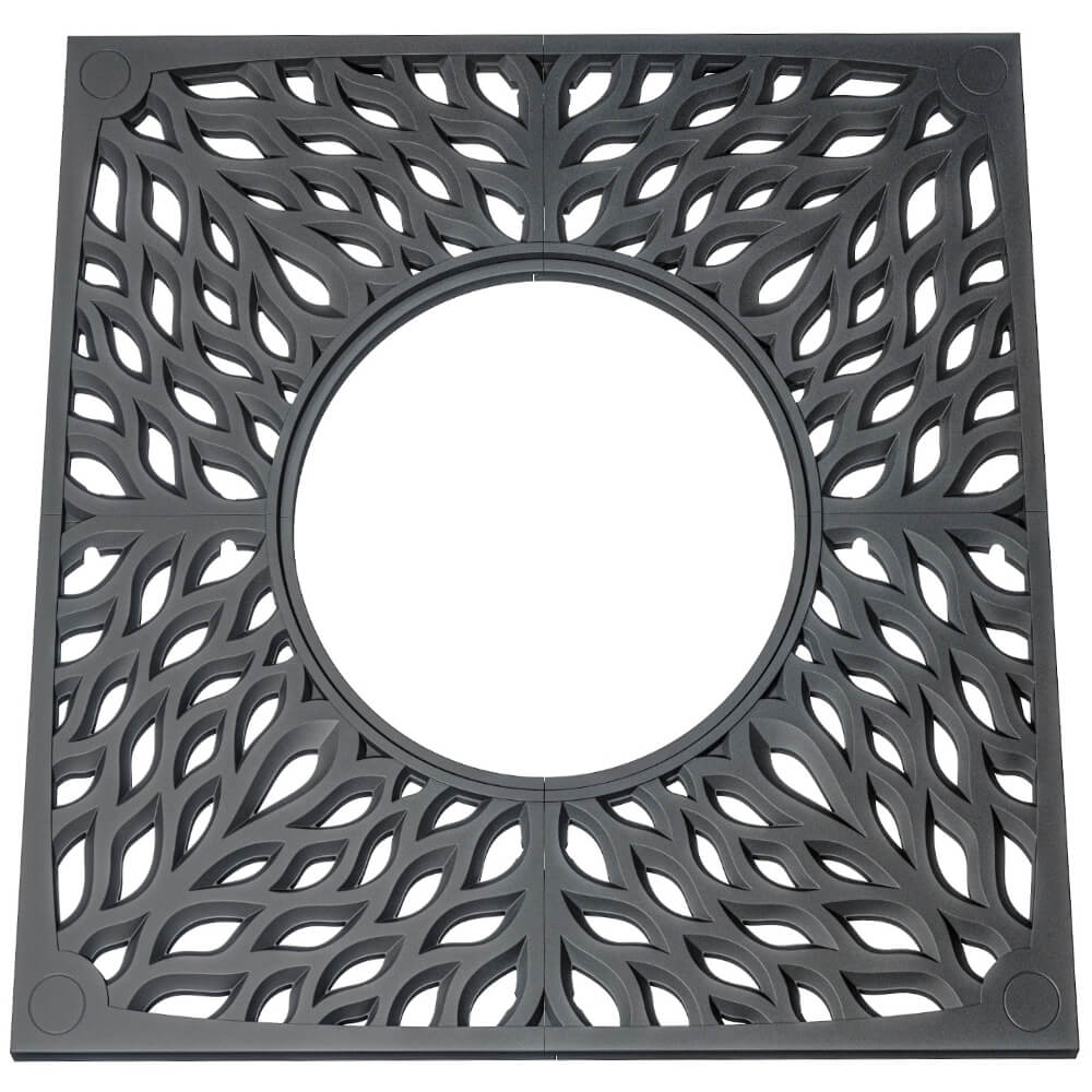 Приствольная решетка для дерева ZKING CRUST 2х2м Черная Павловский Посад фото