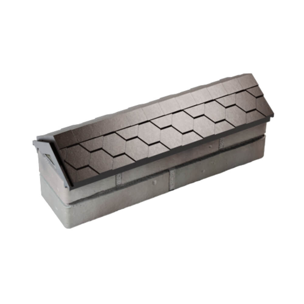 Парапет Zking Эверест Коричневый с посадкой на 0.5 кирпича (130мм) в Павловском Посаде фото