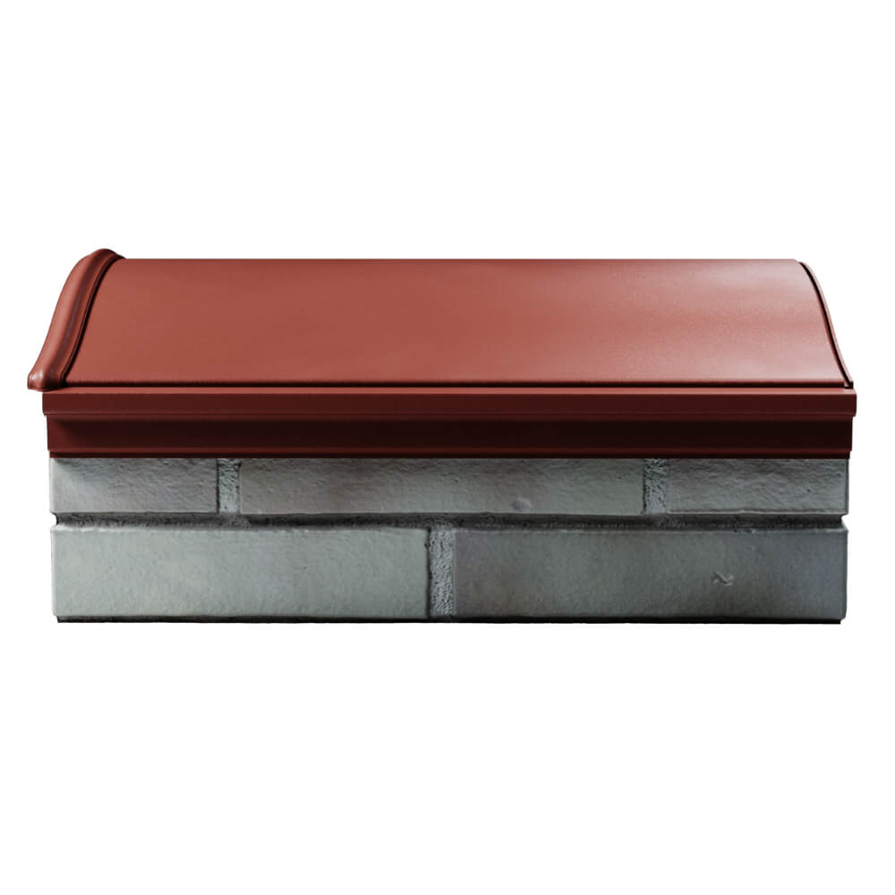 Парапет Zking Монблан Красный посадка на 1.5 кирпича (355/385мм) в Павловском Посаде фото