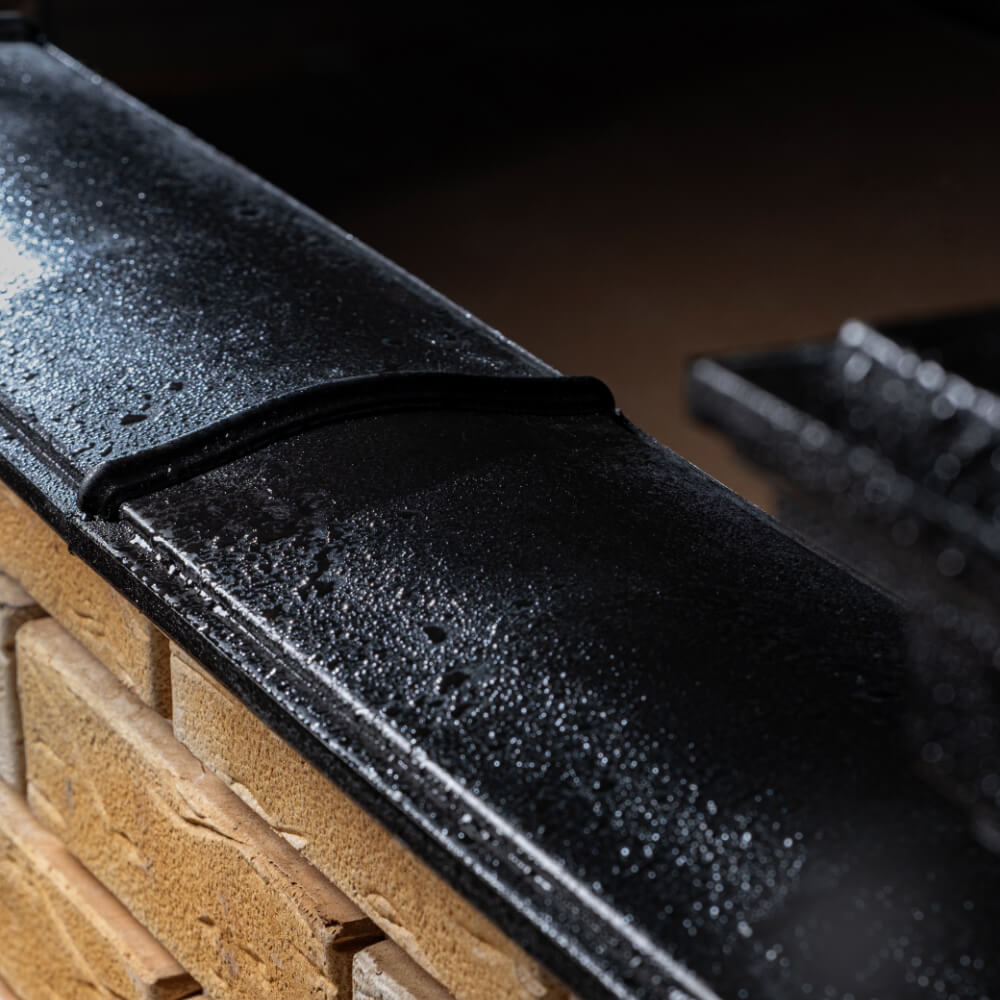 Парапет Zking Монблан Черный посадка на 0.5 кирпича (130мм) в Павловском Посаде фото