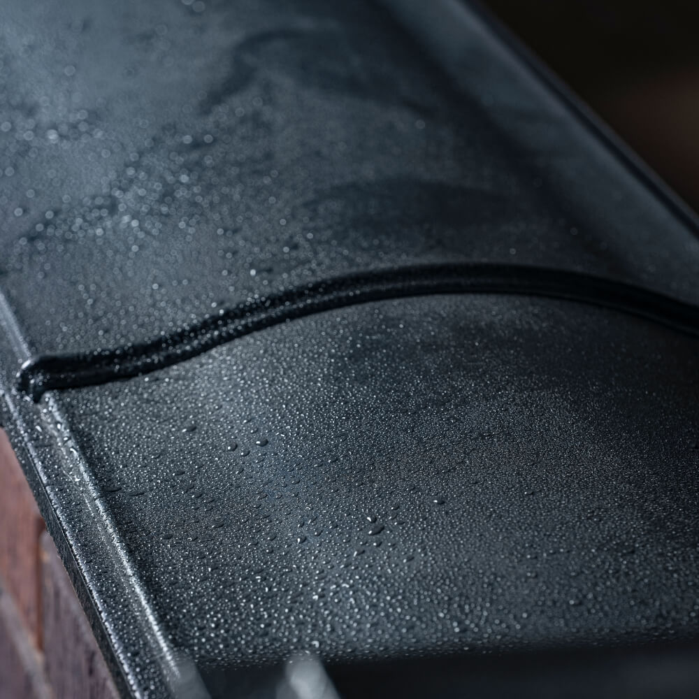 Парапет Zking Монблан Черный посадка на 0.5 кирпича (130мм) в Павловском Посаде фото