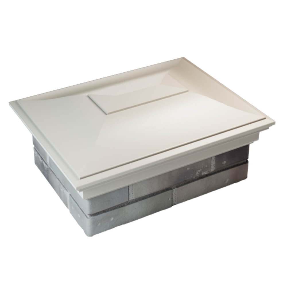 Колпак Zking Монблан Бежевый на столб 2х1.5 кирпича (515х385мм) Павловский Посад фото