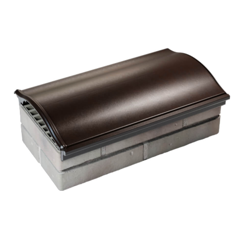 Парапет Zking Монблан Коричневый посадка на 1 кирпич (200/225/255мм) в Павловском Посаде фото