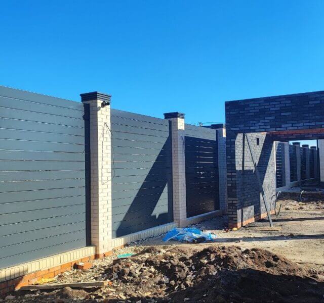 Колпак Zking Бона ХайТек Серый на столб 1.5х1.5 кирпича (385х385мм) в Павловском Посаде фото