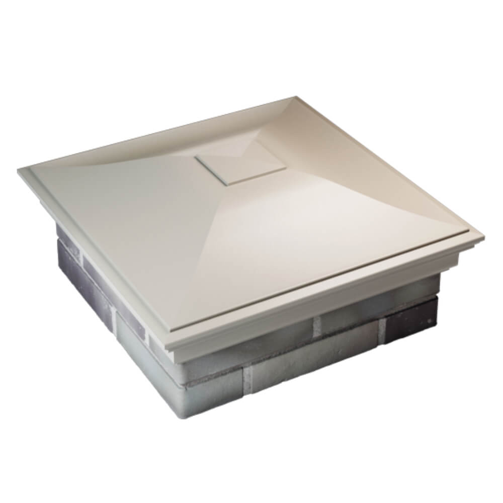 Колпак Zking Монблан Бежевый на столб 2х2 кирпича (515х515мм) Павловский Посад фото