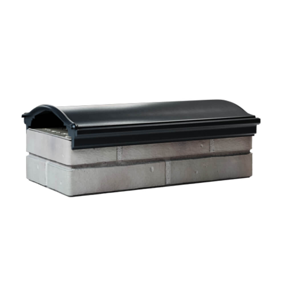 Парапет Zking Монблан Черный посадка на 1 кирпич (200/225/255мм) Павловский Посад фото