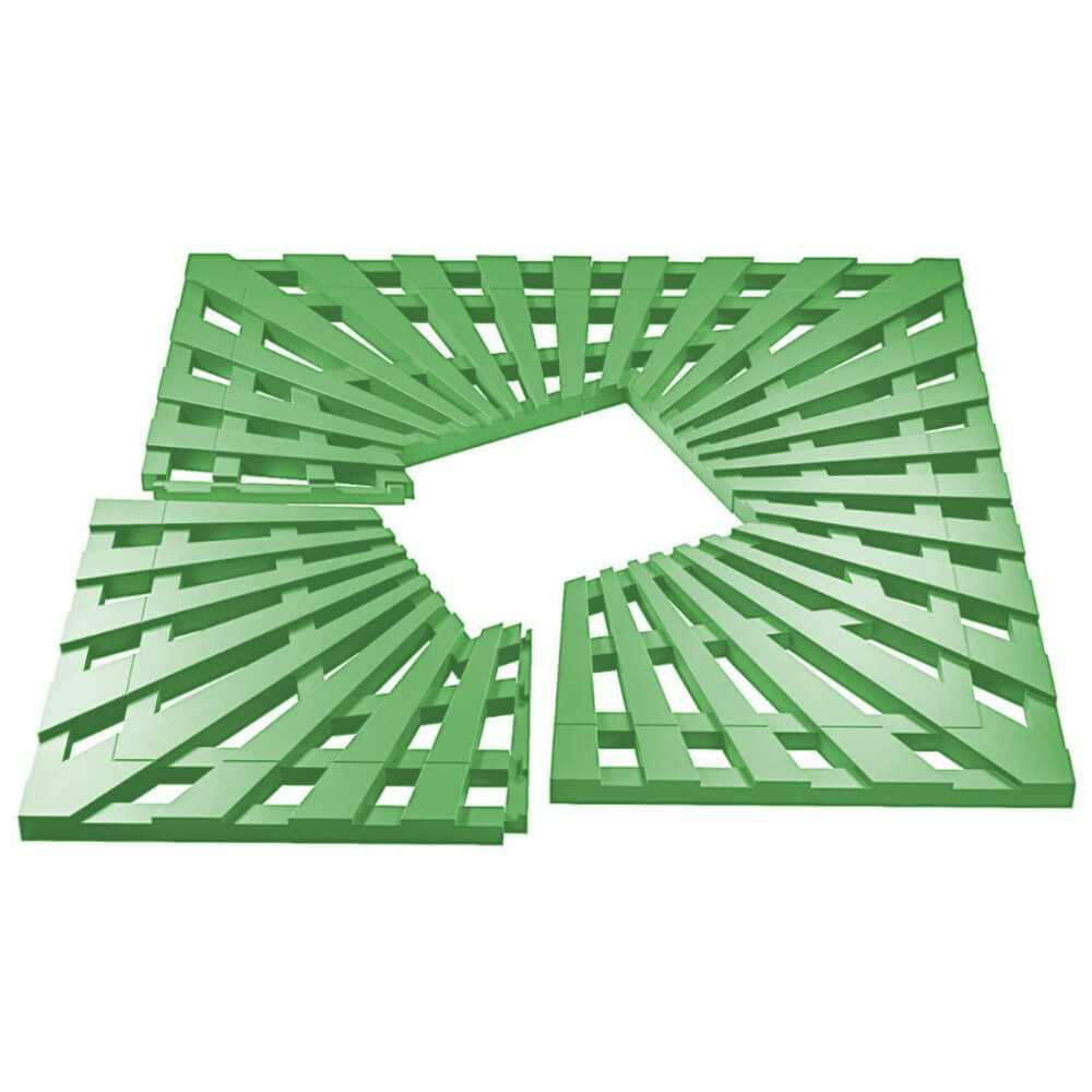 Приствольная решетка для дерева ZKING ATMOSPHERE 1.2х1.2м Зеленая в Павловском Посаде фото