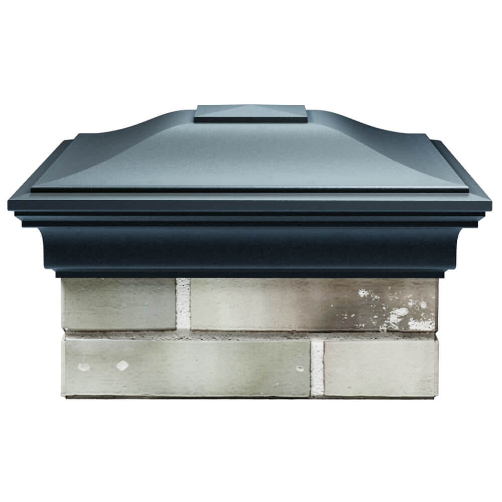 Колпак Zking Монблан Серый на столб 1.5х1.5 кирпича (385х385мм) Павловский Посад фото