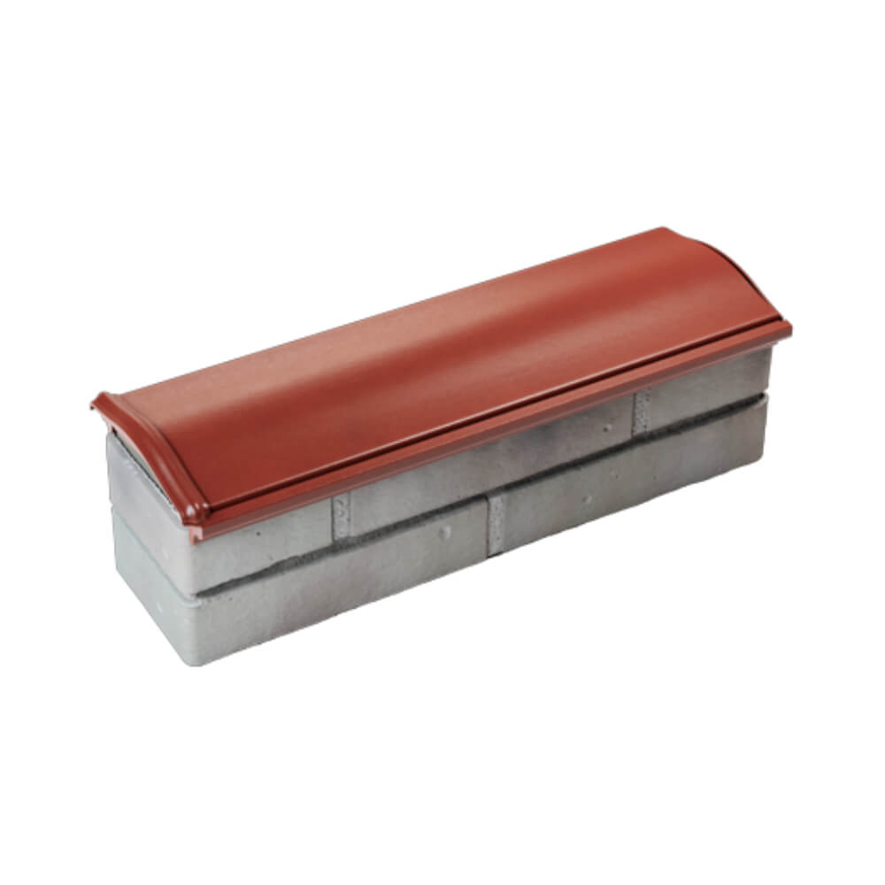 Парапет Zking Монблан Красный посадка на 0.5 кирпича (130мм) в Павловском Посаде фото