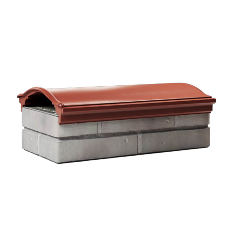 Парапет Zking Монблан Красный посадка на 1 кирпич (200/225/255мм) Павловский Посад фото