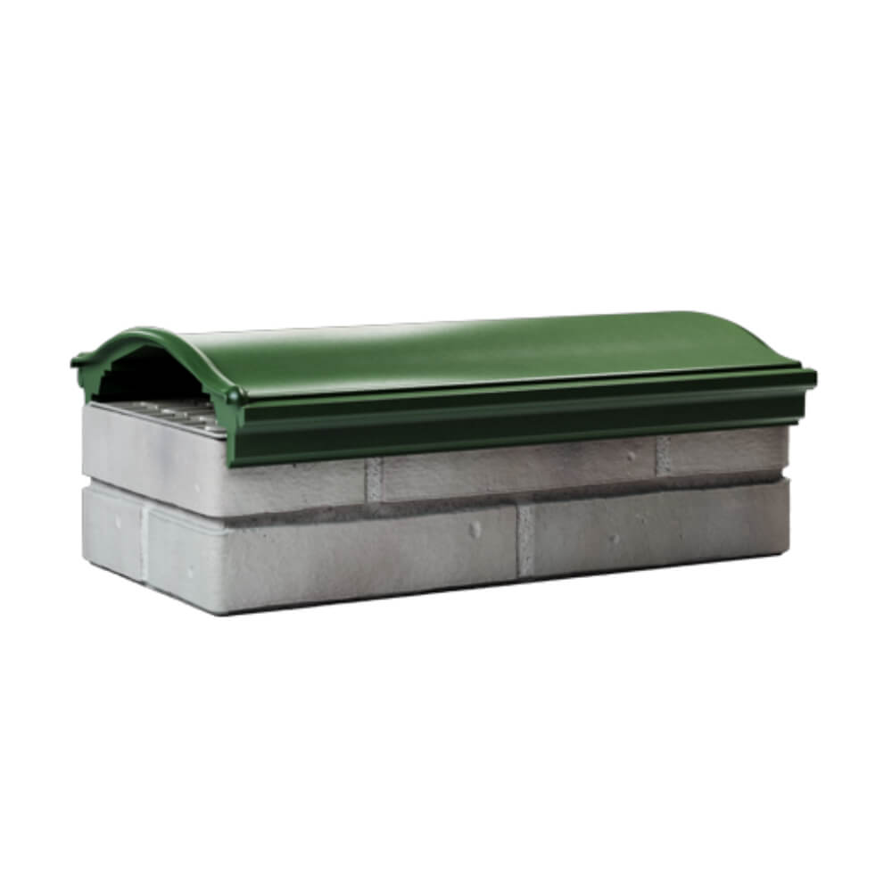 Парапет Zking Монблан Зеленый посадка на 1 кирпич (200/225/255мм) Павловский Посад фото