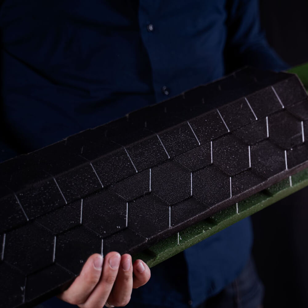 Парапет Zking Эверест Черный с посадкой на 1 кирпич (200/225/255мм) в Павловском Посаде фото