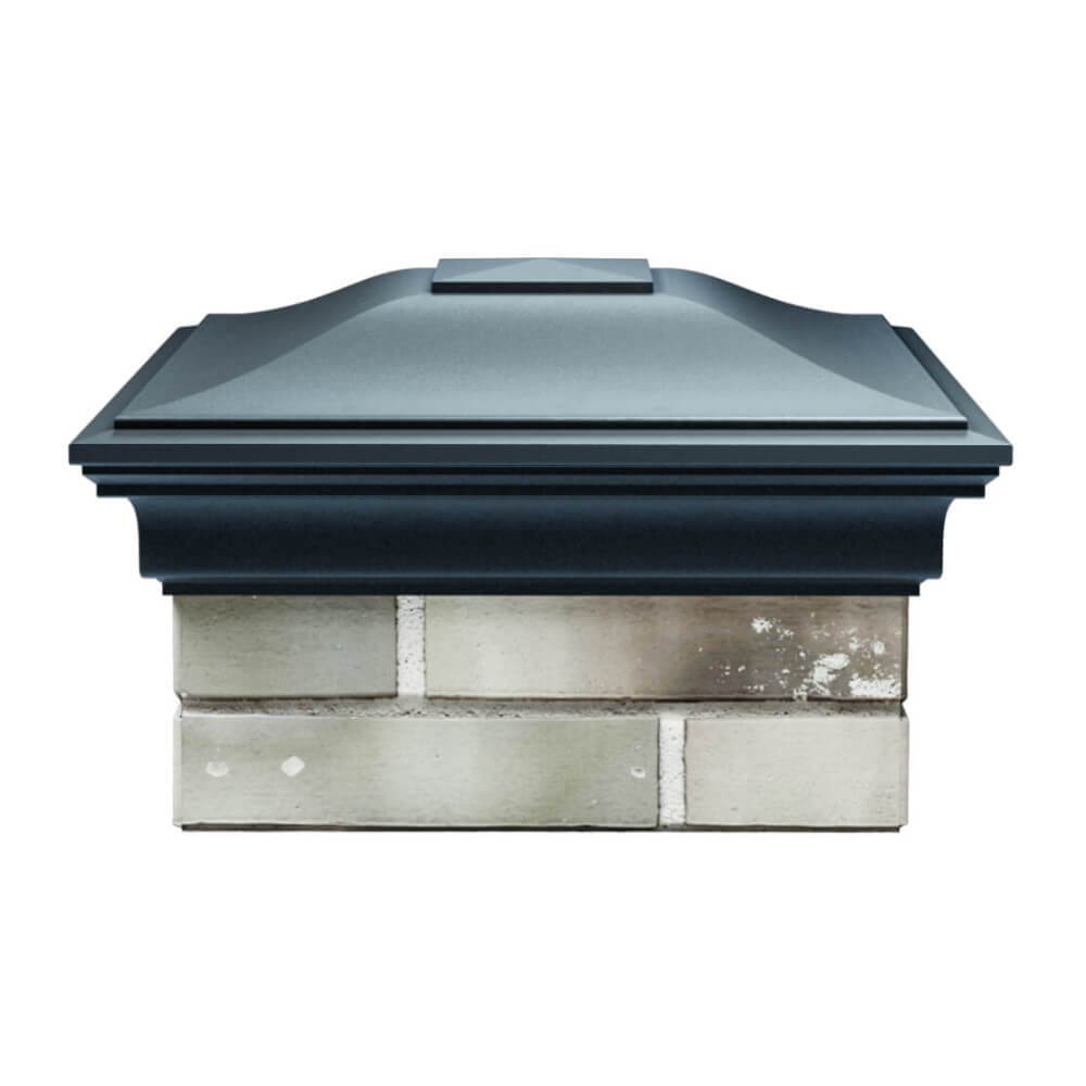 Колпак Zking Монблан Серый на столб 1.5х1.5 еврокирпича 0.7НФ (355х355мм) Павловский Посад фото