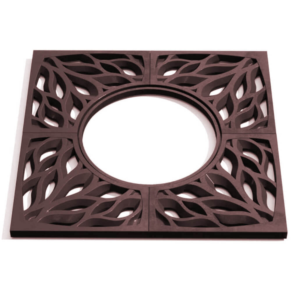 Приствольная решетка для дерева ZKING CRUST 1.2х1.2м Коричневая Павловский Посад фото