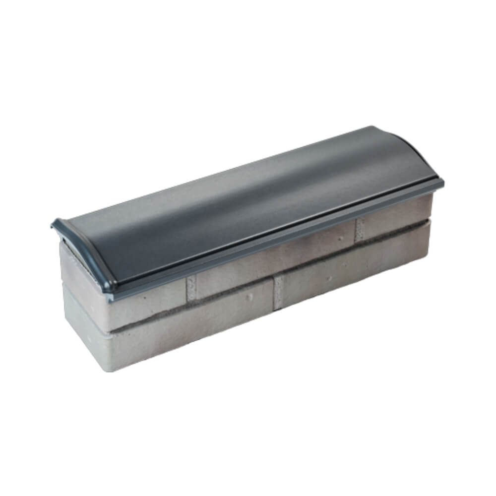 Парапет Zking Монблан Серый посадка на 0.5 кирпича (130мм) в Павловском Посаде фото