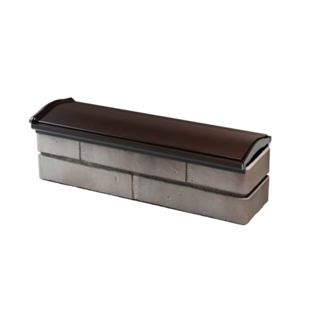 Парапет Zking Монблан Коричневый посадка на 0.5 кирпича (130мм) в Павловском Посаде фото