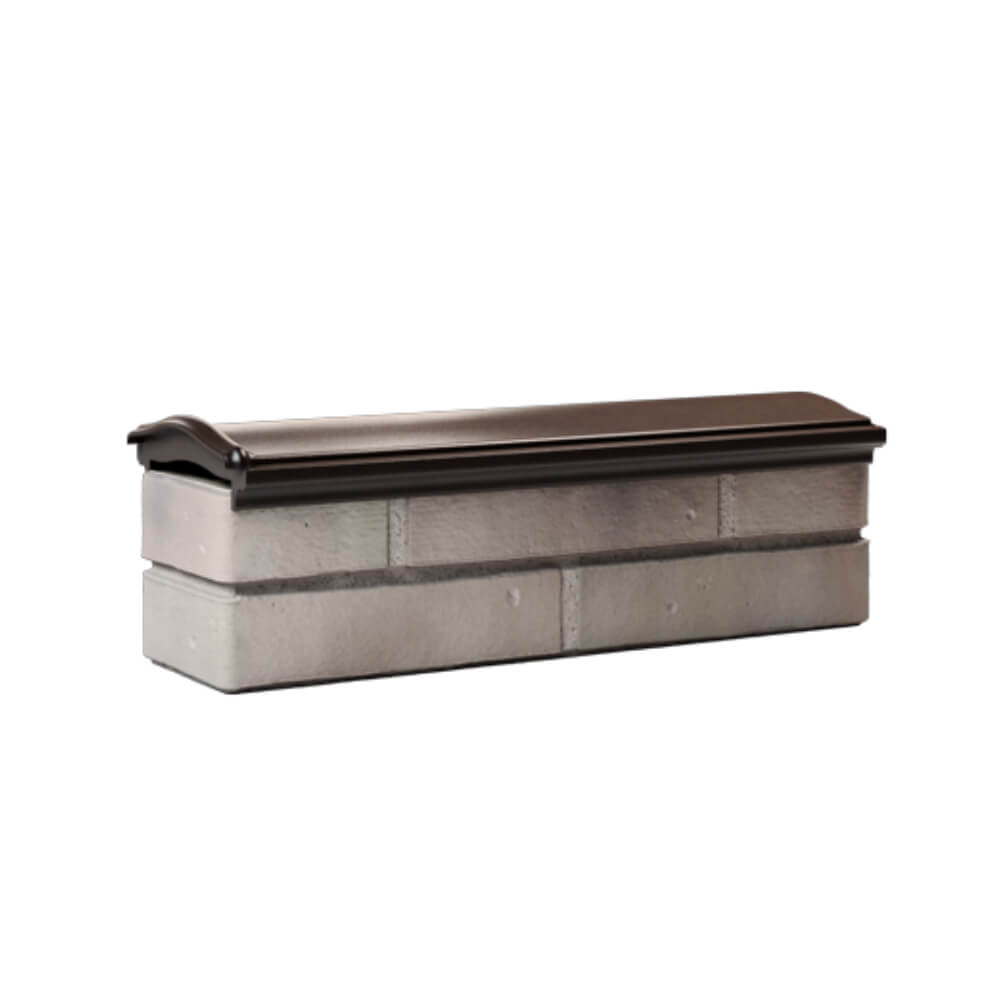 Парапет Zking Монблан Коричневый посадка на 0.5 кирпича (130мм) Павловский Посад фото