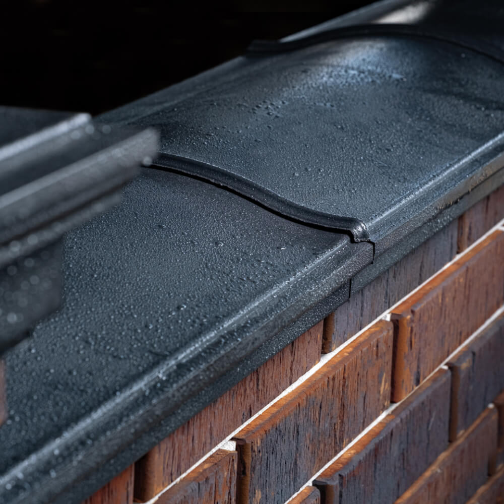 Парапет Zking Монблан Черный посадка на 0.5 кирпича (130мм) в Павловском Посаде фото