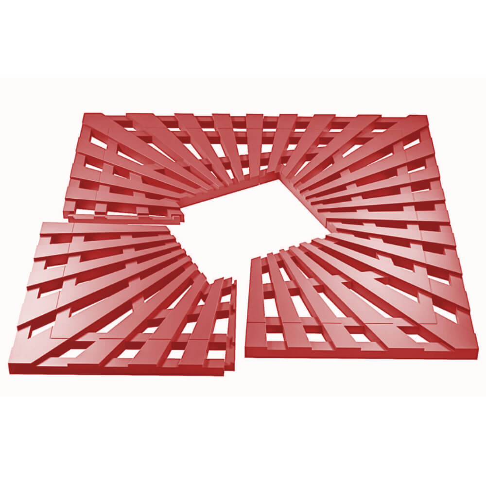 Приствольная решетка для дерева ZKING ATMOSPHERE 1.2х1.2м Красная в Павловском Посаде фото