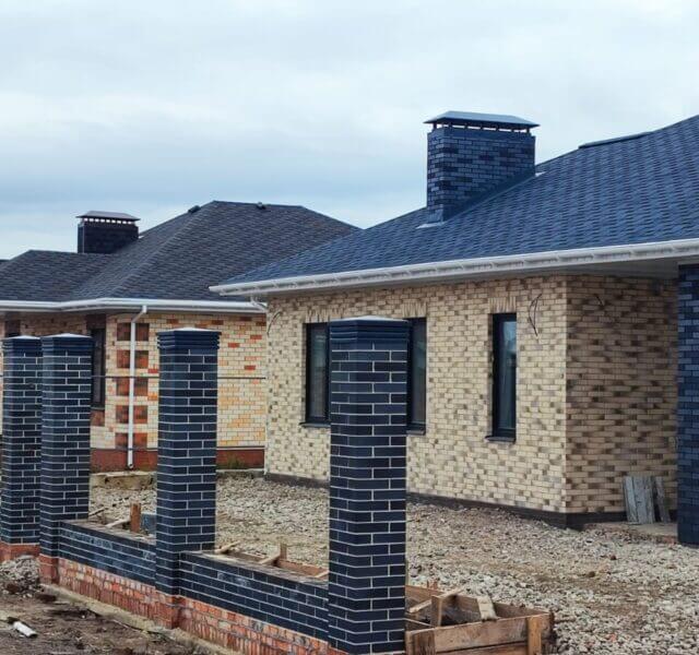 Колпак Zking Бона ХайТек Серый на столб 1.5х1.5 кирпича (385х385мм) в Павловском Посаде фото