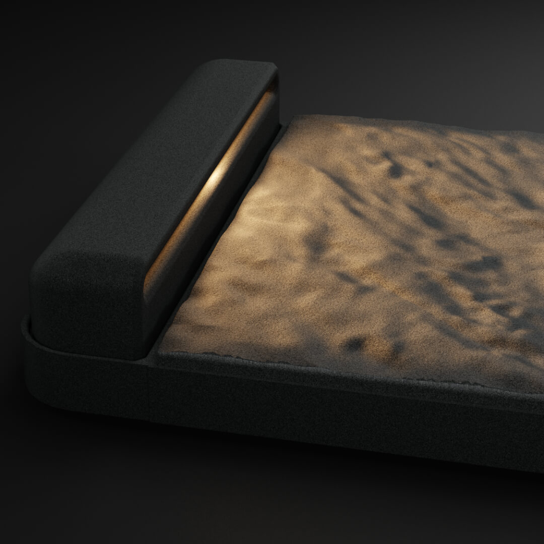 LED Светильник для шаговой плиты STONE Графитовый Серый 330х75х98мм Павловский Посад фото