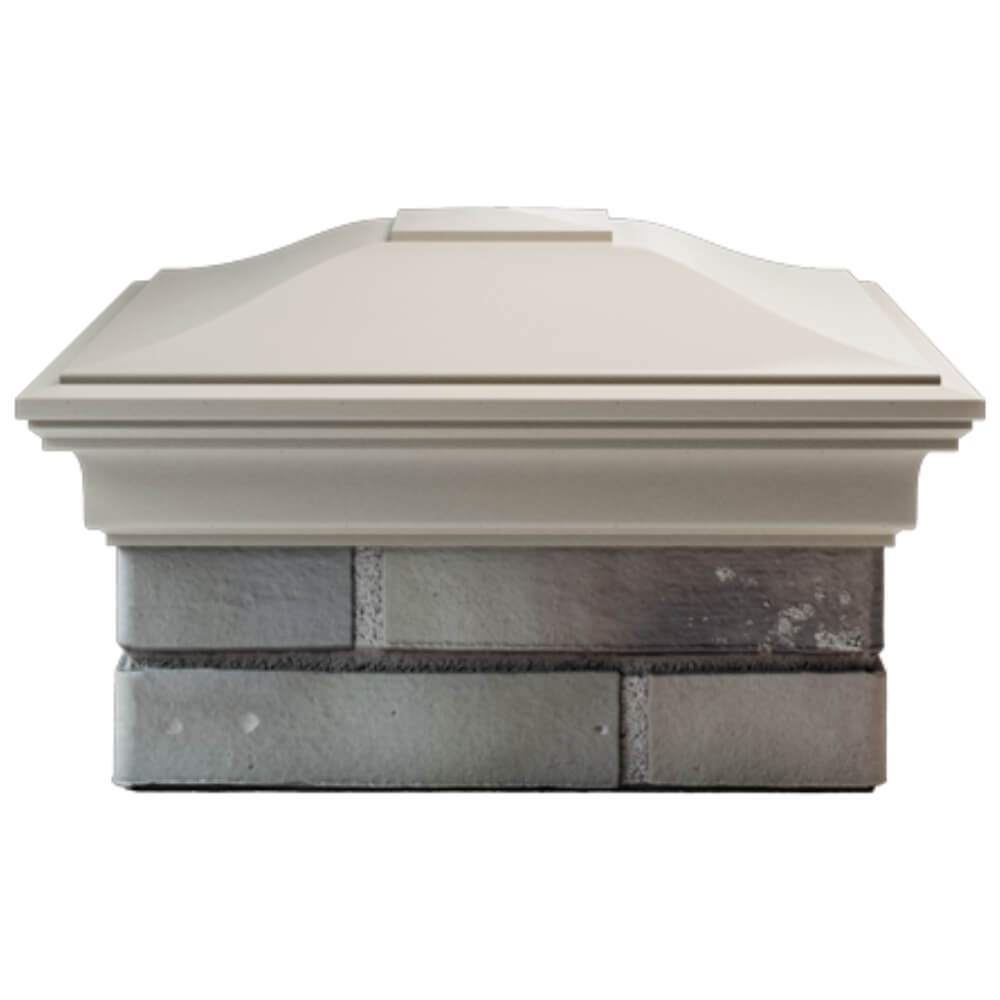 Колпак Zking Монблан Бежевый на столб 1.5х1.5 кирпича (385х385мм) Павловский Посад фото