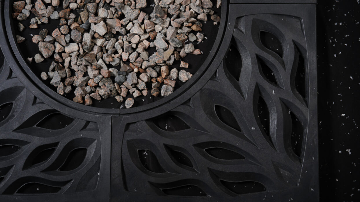 Приствольная решетка для дерева ZKING CRUST 1.2х1.2м Черная в Павловском Посаде фото