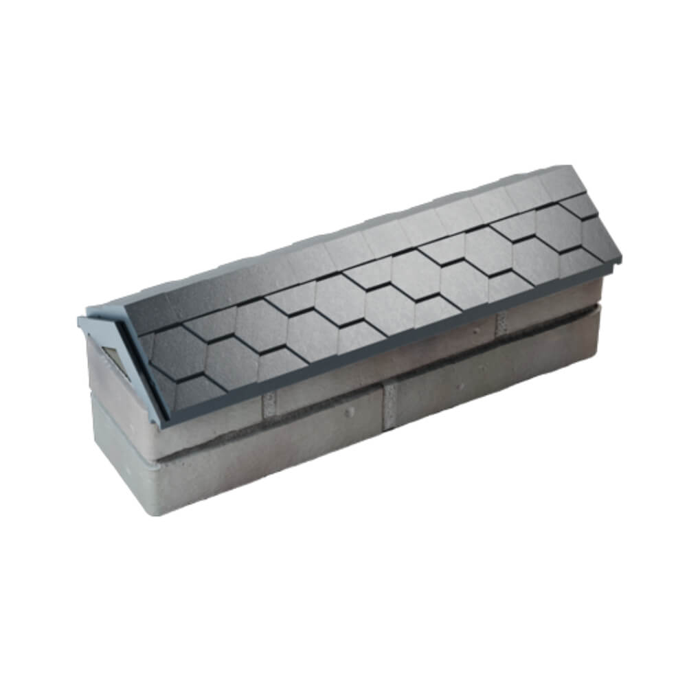 Парапет Zking Эверест Серый с посадкой на 0.5 кирпича (130мм) в Павловском Посаде фото